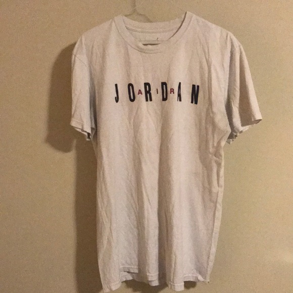 white air jordan shirt